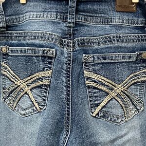 2 pair of Wallflower Dark Blue Straight Leg Jeans